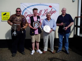 ESK winners 2016 left to right C Morris, A Bowman, A Wright, P Cook